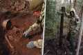 EXCAVATION OF A WWII SOLDIER AND A