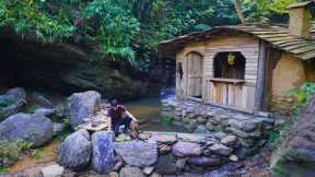 Build a pool under a beautiful waterfall. Search for tracks to hunt wild boar
