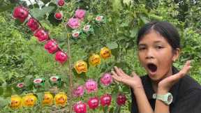 Part 01 Survival Skills SMART ideas and USEFUL In Forest With Single Mom