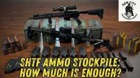 SHTF Ammo Stockpile: How Much is Enough?