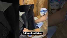 THIS is how EASY it is to put away food!