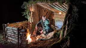 How to Build an Effective Primitive Survival Shelter  in 1 Day