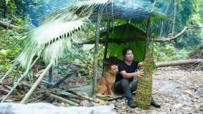 Survival Shelter, Fish Trap, Catch and Cook: Survival Alone | EP.493