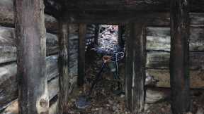 AN INTACT GERMAN DUGOUT HAS BEEN FOUND / WW2 METAL DETECTING