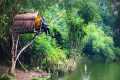 Building a Treehouse Shelter | Lake