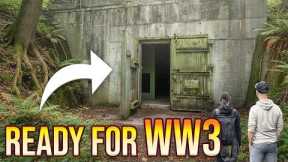 Exploring ABANDONED BUNKERS ready for WWIII