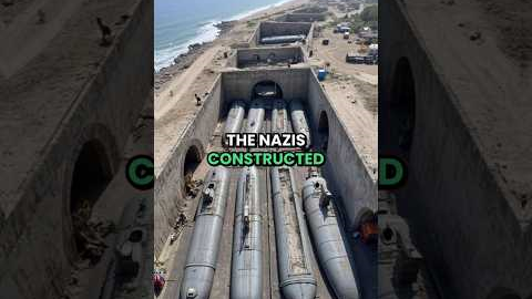 Inside Hitler’s Secret Submarine Bases 🏗️🌊 #UboatLairs #WWII