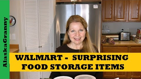 Walmart Surprising Food Storage Items For Long Term Food Stockpile - Prepper Pantry