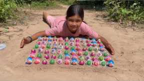 Part 124 Survival Skills SMART Ideas and USEFUL in Forest With Single Mom  Jungle Life