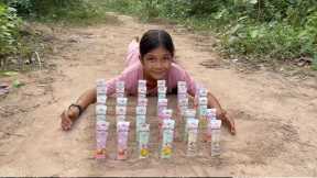 Part 122 Survival Skills SMART Ideas and USEFUL in Forest With Single Mom  Jungle Life