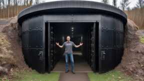 Man builds a $400,000 SECRET Underground Bunker | Start to Finish by @AtlasSurvivalShelters