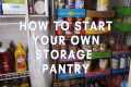 Storage Pantry Set Up | How to start