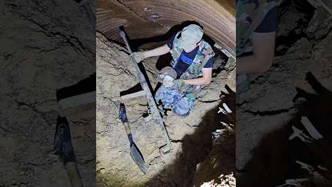 People searched for this bunker for 87 years. It was found in the forest and there are finds.