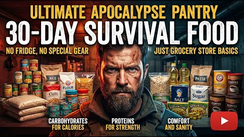 30-Day Pantry for $100 | Prepping on a Tight Budget