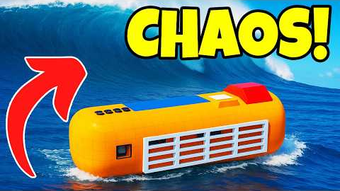 I Built a Homemade TSUNAMI POD and Tested it! Gone VERY BAD