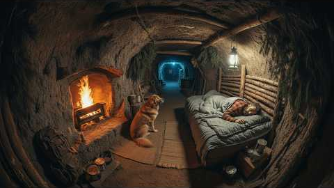 Building a Hidden Underground Shelter — Warm Secret Survival Hideout
