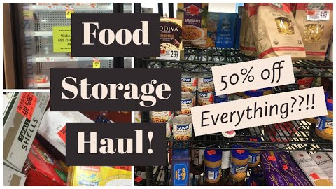 Food Storage Haul | Huge SALE!! | Prepping tips | Budget Grocery Haul