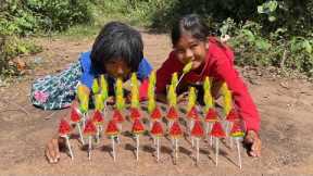 Part 153 Survival Skills SMART Ideas and USEFUL in Forest With Single Mom  Jungle Life