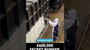 $400,000 SECRET BUNKER – Like a HOUSE Underground