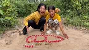 Part 141 Survival Skills SMART Ideas and USEFUL in Forest With Single Mom  Jungle Life