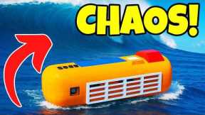 I Built a Homemade TSUNAMI POD and Tested it! Gone VERY BAD