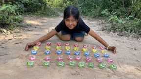 Part 150 Survival Skills SMART Ideas and USEFUL in Forest With Single Mom  Jungle Life