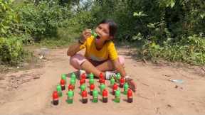 Part 132 Survival Skills SMART Ideas and USEFUL in Forest With Single Mom  Jungle Life 1