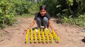 Part 137 Survival Skills SMART Ideas and USEFUL in Forest With Single Mom  Jungle Life