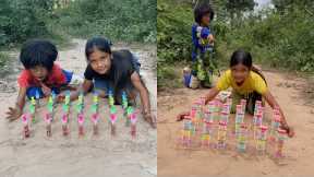 Part 145 Survival Skills SMART Ideas and USEFUL in Forest With Single Mom  Jungle Life