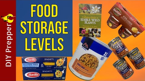 The 6 Levels of Prepper Food Storage