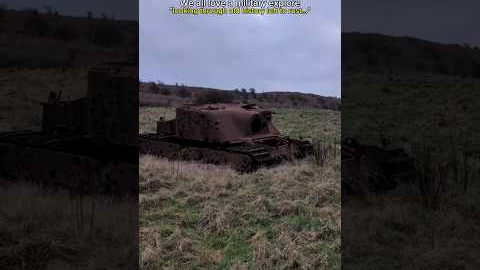 military exploring bunkers old tanks and history...