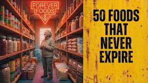 50 Foods That NEVER Expire (Build a Forever Emergency Pantry)