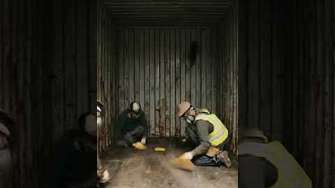 Ultimate DIY Underground Tiny Home! Could you live off-grid down here? 👇🛠️ #bunker