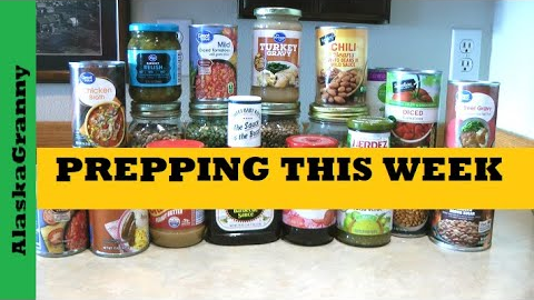 Prepping This Week...Add To Food Stockpile
