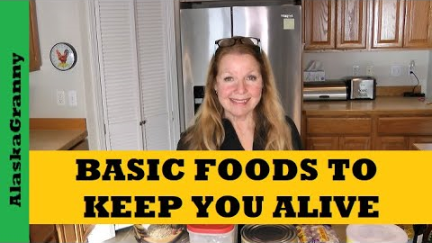 Food Storage For One Year...Basic Foods To Keep You Alive...LDS Mormon Church