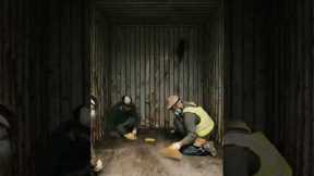 Ultimate DIY Underground Tiny Home! Could you live off-grid down here? 👇🛠️ #bunker