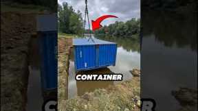 He Buried a Shipping Container Underground… Then Did THIS 😳