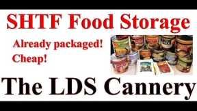Prepping Food: Long Term Food Storage for a Societal Collapse The LDS Mormon Cannery