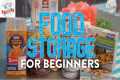 Food Storage for Beginners in 5 Easy