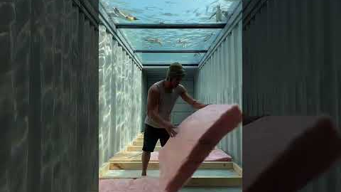 I Built a Secret Room Under my PENGUIN Tank