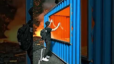 I Built a Secret Room Inside a Volcano