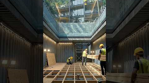 Hidden Room Under Swimming Pool 😱 (Full Transformation)