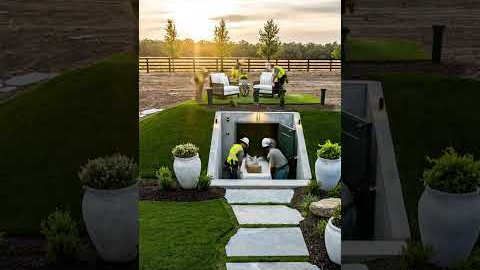 They Buried Shipping Containers… Then Built a Luxury Underground Home 🤯