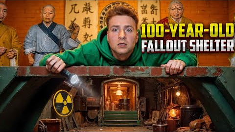 We Found a 100-Year-Old Underground Bunker - Creepy Horror Statues Inside (Shocking Discovery)