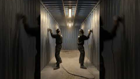 Backyard Builds a Hidden Underground Shipping Container Bunker