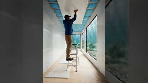 Building a Secret Underground Room in container beneath the river. #diy #crafts #home #epoxycoating