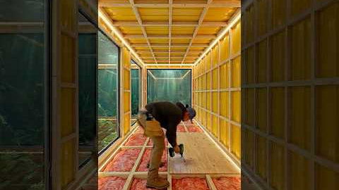 I Built a Secret Underwater Container Room ✨