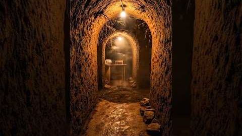 I Built a Secret Room in a Forest Area in the United States