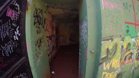 Exploring abandoned military bunkers in San Francisco 