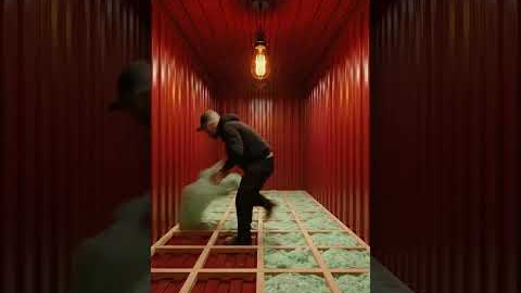 Building a Secret Underground Container Bunker for WW3 😱